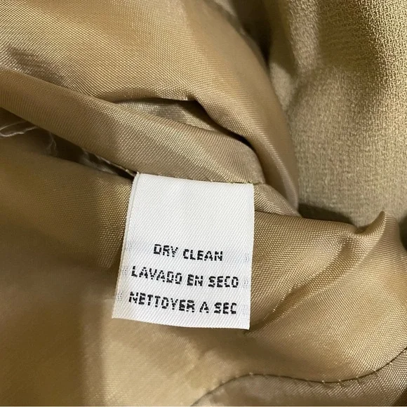 Jones New York Petite Khaki Beige Women’s Career Blazer - Picture 6 of 7